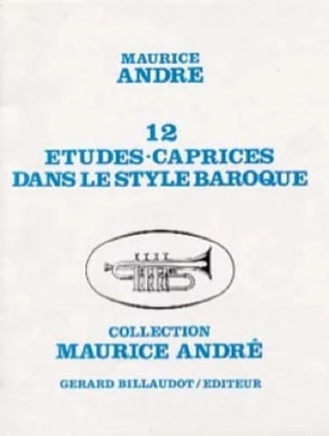 12 études caprices dans le style baroque Visuel